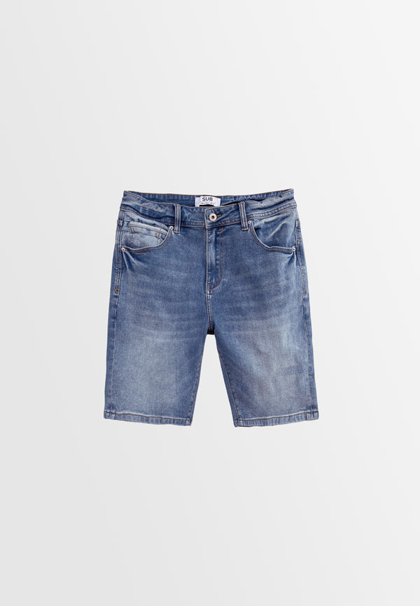 Men Short Jeans - Blue - H2M431