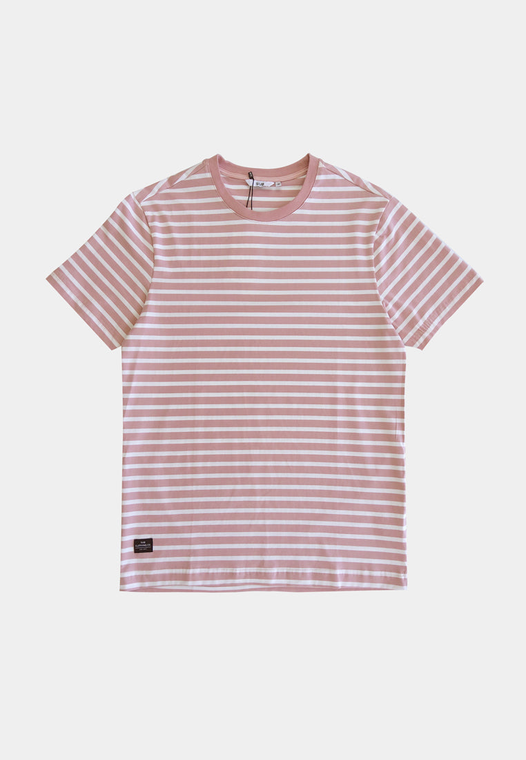 Men Short-Sleeve Graphic Tee - Pink - S2M136