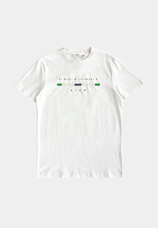 Men Short-Sleeve Graphic Tee - White - F2M336