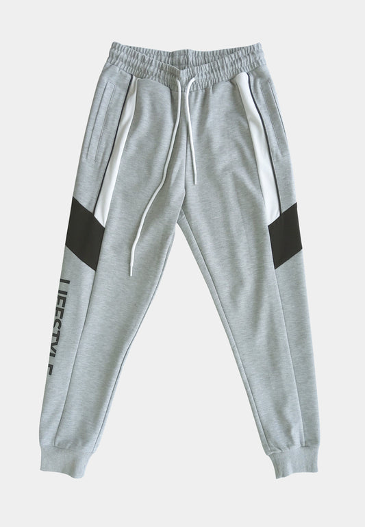 Men Long Jogger - Grey - H1M111