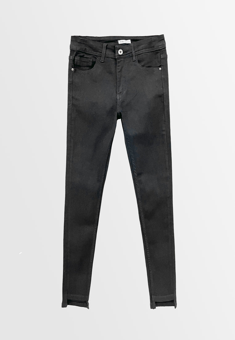 Women Skinny Fit Long Jeans - Black - S3W630