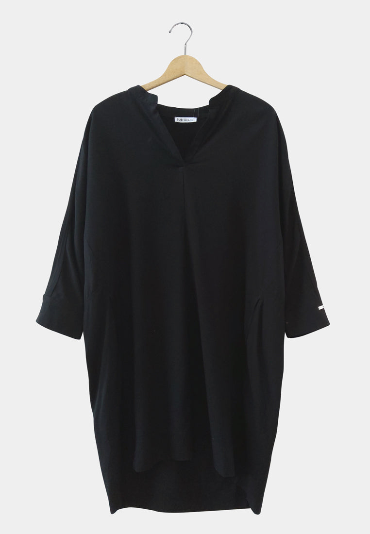 Women Long-Sleeve Shirt - Black - M2W332