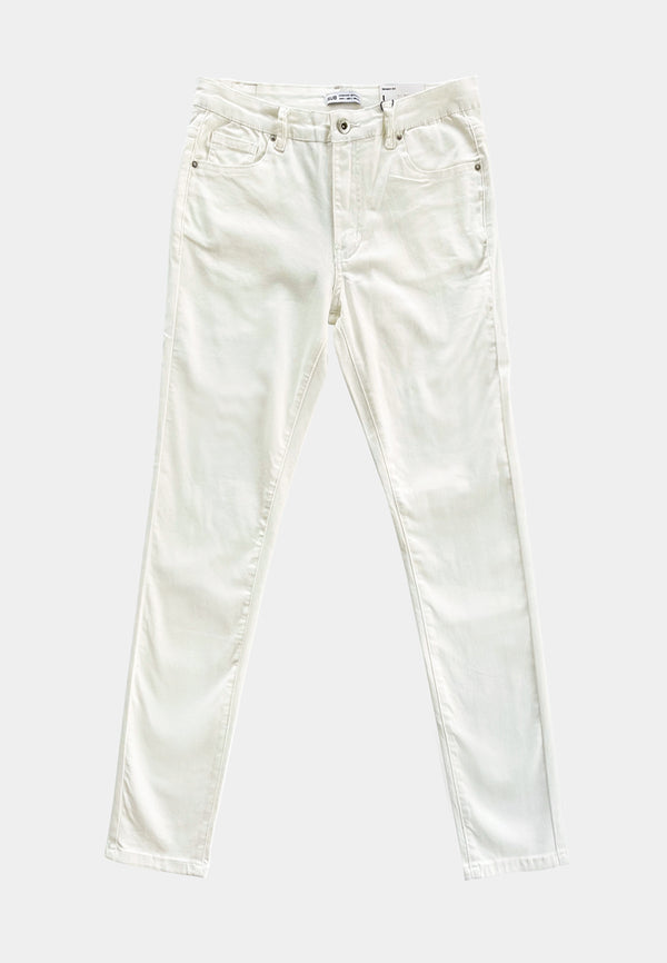Women Skinny Fit Long Jeans - White - F2W384