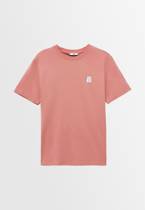 Men Short-Sleeve Graphic Tee - Pink - S3M592