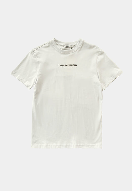 Men Short-Sleeve Graphic Tee - White - F2M318