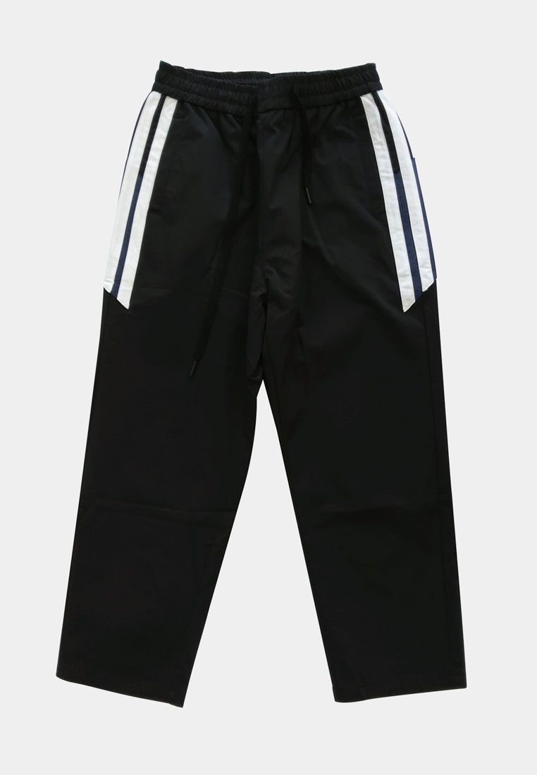 Men Sports Long Pants Jogger - Black - H1M164