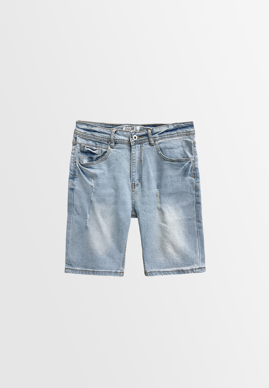 Men Short Jeans - Blue - M3M809