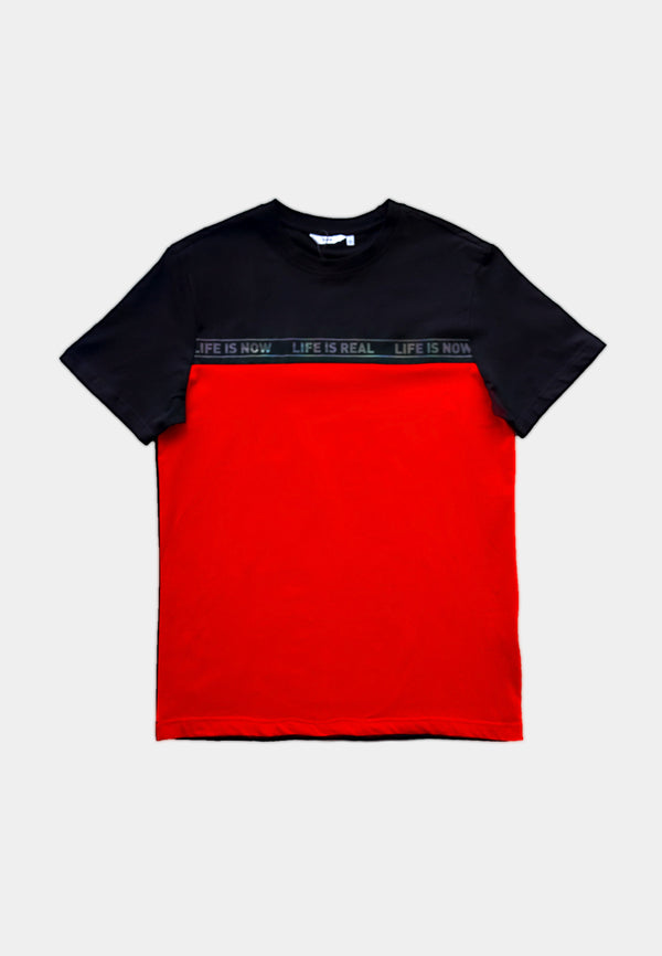 Men Short-Sleeve Graphic Tee - Red - H1M072