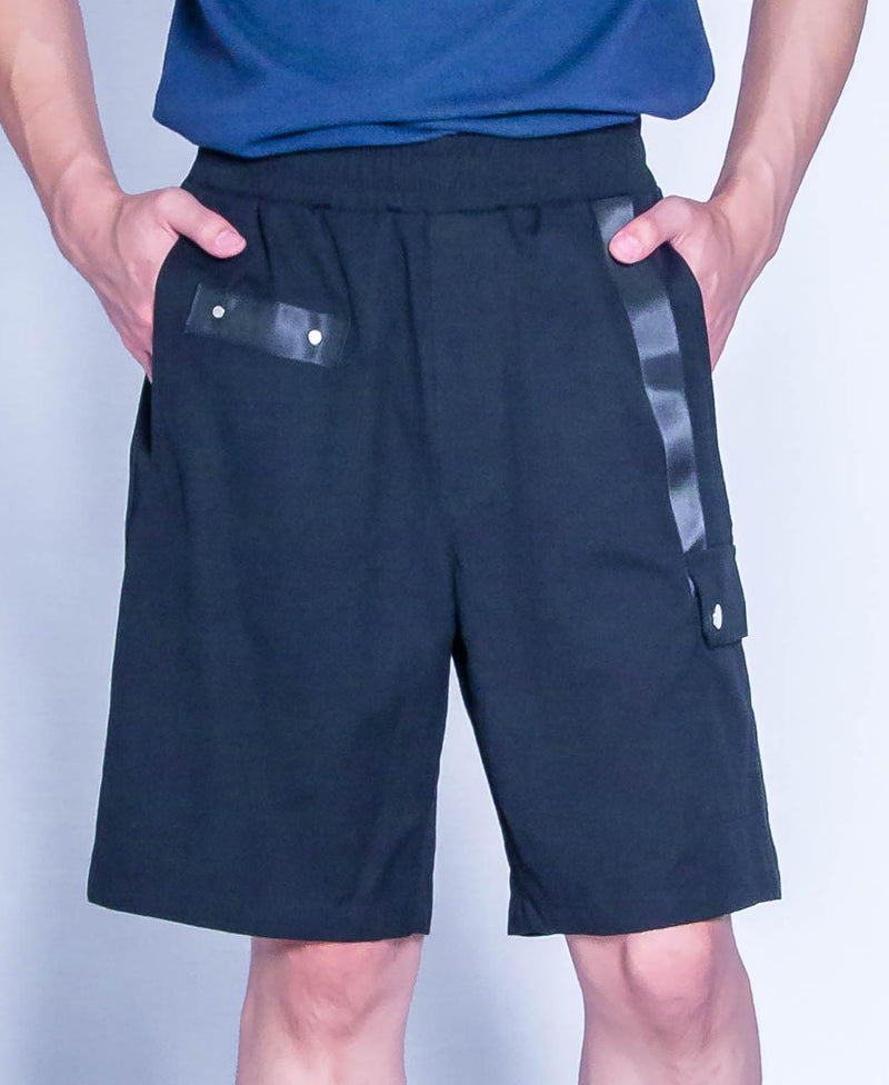 Men Short Pants - Black - H9M383