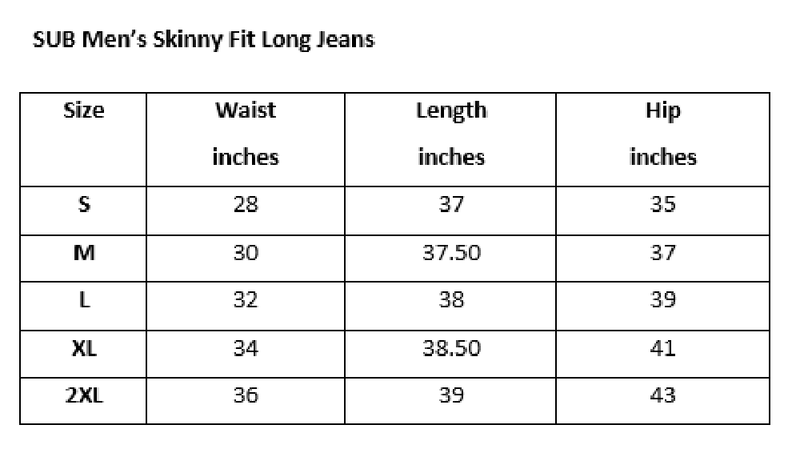 Men Skinny Fit Long Jeans - Light Blue - F2M359