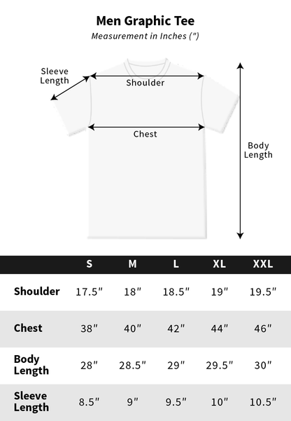 Men Short-Sleeve Graphic Tee - Black - S3M616