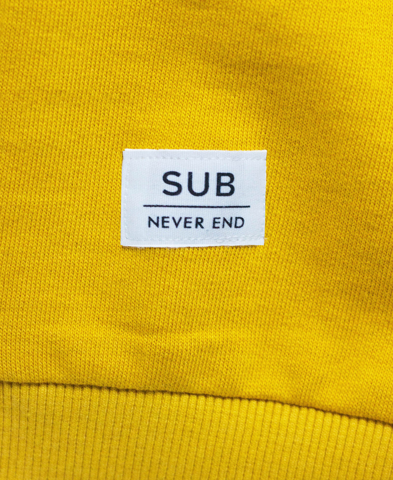 Men Graphic Sweatshirt - Yellow - H0M510