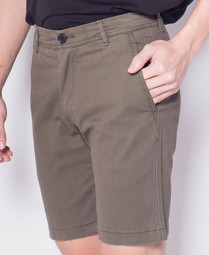 Men Short Pants - Army Green - H0M672