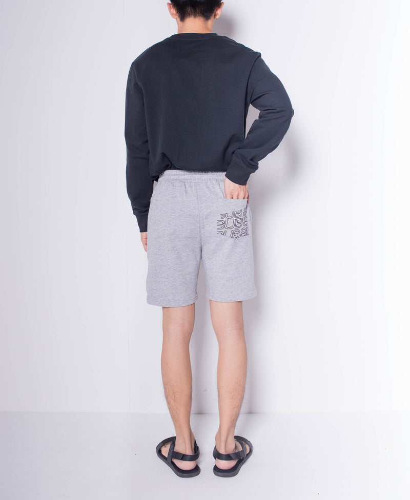 Men Knit Short Jogger - Grey - H0M514