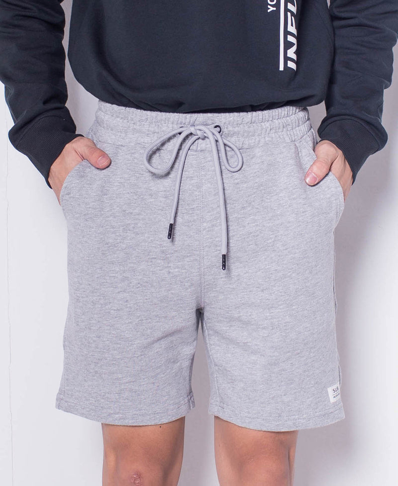 Men Knit Short Jogger - Grey - H0M514