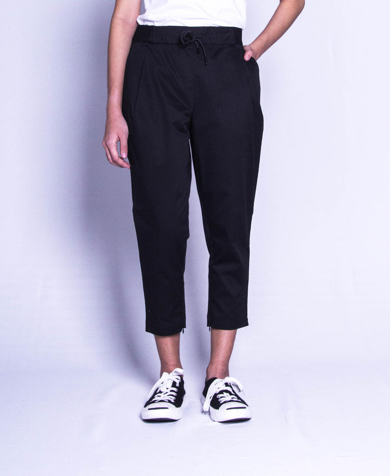 Women Long Pants - Black - F9W067