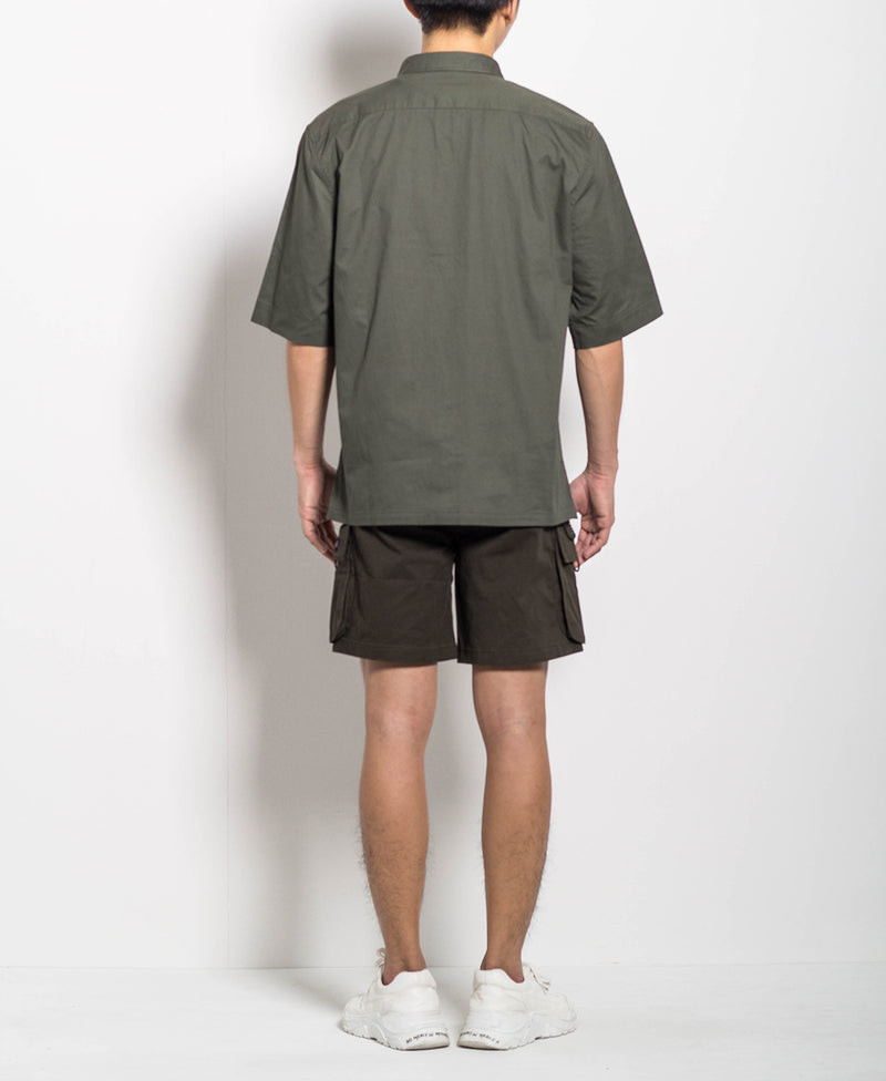 Men Shirt - Army Green - H0M665