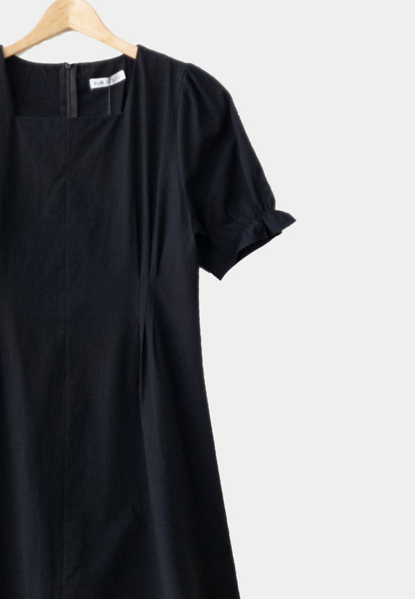 Women Midi Dress - Black - H1W255